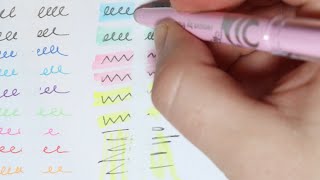 Pilot FriXion erasable pen and highlighter review [upl. by Gebhardt]