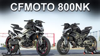 2024 CFMOTO 800NK Best VALUE MidNakedbike [upl. by Eseyt546]