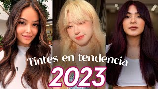 LAS TENDENCIAS DE COLOR 2023 🍷🔥 CABELLO [upl. by Tingley994]