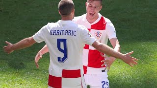 Hrvatska v Albanija  14 različitih komentatora za gol Kramarića i autogol Gjasule euro2024 cro [upl. by Jaimie255]