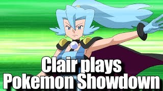 Gen 2 Finale Playing as GYM LEADER CLAIR  Pokemon Showdown AllStars [upl. by Shannan]