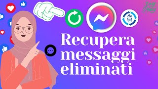 Come recuperare i messaggi eliminati su Messenger  come recuperare i messaggi eliminati di Facebook [upl. by Noerb]