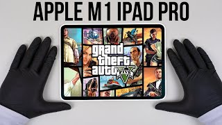 Apple M1 iPad Pro 2021 Unboxing  The Best Gaming Tablet Yet COD PUBG GTA V  ASMR [upl. by Apgar]