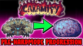 Calamity Mod Progression Guide PreHardmode  Draedon Update [upl. by Eeldivad808]