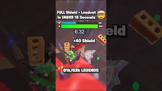 FULL Shield  Loadout In 15 UNDER Seconds 💀 shorts fortnite [upl. by Alitta977]