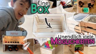 Die unendliche Spielbox  Genialer Ikea Hack  DIY  mamiblock [upl. by Northington]