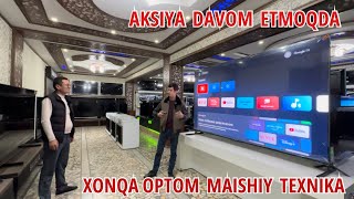 AKSIYA TUGASHIGA 4 KUN QOLDI ULGIRIB QOLING  XONQA OPTOM MAISHIY TEXNIKA [upl. by Allicerp]