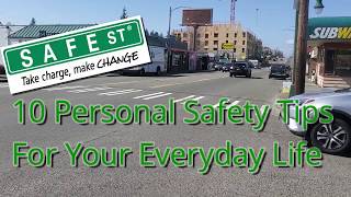 Ten personal safety tips for your everyday life [upl. by Remmus356]