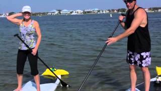 3Minute Adventures  Paddle boarding  Soundside part 1 [upl. by Leziar]