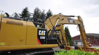 Cat 320E L  A quotluxuriousquot cab [upl. by Darsie]