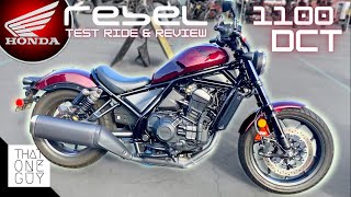 2021 Honda Rebel 1100 DCT Test Ride and Review  IMS Outdoors Southern California [upl. by Hillel]