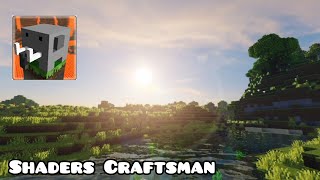 SHADERS CRAFTSMANMASTERCRAFT MOD APK LINK DOWNLOAD [upl. by Omer915]