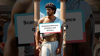 Scandalous Romance of Hadrian and Antinous history lovestory love greekstories lgbt shorts [upl. by Elocel111]