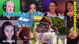 Carl amp Ellie Married Life  Up 2009 Realtime First Time Movie Reactions [upl. by Mackenzie]