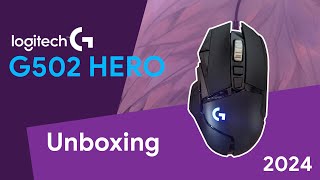 Logitech G502 Hero unboxing  Gaming mouse [upl. by Trill307]