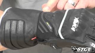 KNOX Hand Armour Zero 2 Gloves V14 Review from Sportbiketrackgearcom [upl. by Ariec]