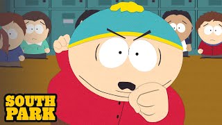 Cartman and Kyle Fight at School  SOUTH PARK [upl. by Esilanna]