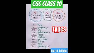 Articles and its types english shorts class10 cbse [upl. by Aurthur]