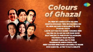 Colours of Ghazal  Jagjit Singh  Lata Mangeshkar  Gham Ka Khazana Relaxing Ghazals Love Ghazals [upl. by Rech]