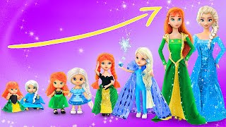 Photo studio  Elsa amp Anna toddlers  Barbie is the photographer  dress up [upl. by Ellehcsar]