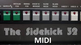 Elka Sidekick with MIDI  uniPulse Demo [upl. by Bowra539]