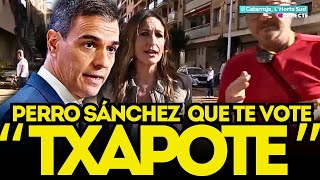 VIRAL ciudadano EXPLOTA contra Sánchez en directo “PERRO SÁNCHEZ” [upl. by Laeira306]