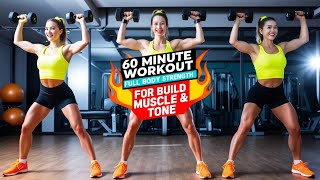 Aerobic Exercise 40 🏋️‍♀️ Full Body Strength  Build Muscle amp Tone [upl. by Diana857]