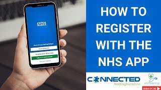 How to register with the NHS app [upl. by Elrae643]