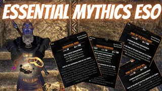 Essential Mythics ESO [upl. by Alegnave]