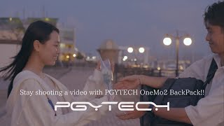 quotStay shooting a video with PGYTECH OneMo2 BackPackquot by STUDIO FILMLIT JAPAN [upl. by Manya]