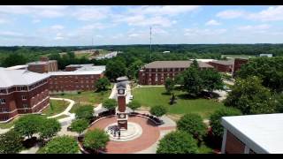 WSSU Campus From The Air 4K [upl. by Accisej653]