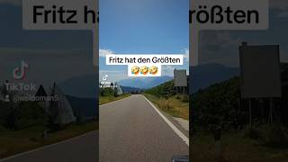 Fritz hat den Größten 🤣 flachwitz kurzwitz viralvideo humor lustig witzig Fritzchen woldoman [upl. by Stallworth667]