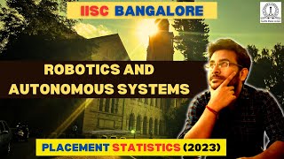 IISc Robotics and Autonomous SystemsRAS MTech Placements 2024  Highest and Average Salary [upl. by Cullan606]