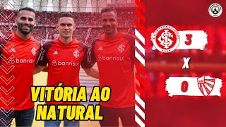 BORRÉ ASSISTIU DE CAMAROTE O TREINO DE LUXO  INTER 3 X 0 SÃO LUIZ  GAUCHÃO 2024 [upl. by Atsedom496]