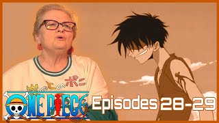 Krieg Defeated Who Is Bellemere  Grandma Reacts To One Piece Episode 28 and 29 [upl. by Sabina]