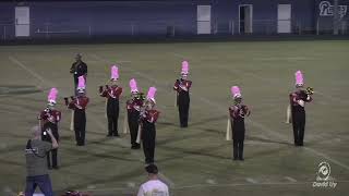 Lejeune High School Marching Band at Greene Central High School 10262024 [upl. by Orenid781]