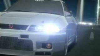 Wangan Midnight 16 clip  R200 race [upl. by Prudie]