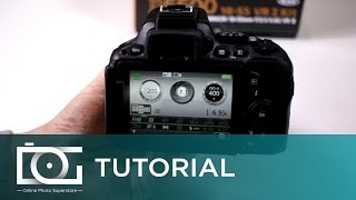 NIKON D5500 TUTORIAL  Can I See Info On the Screen While Shooting Manual [upl. by Ainivad638]