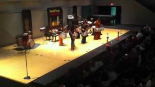 PANCHA THURYA  Sri Lankan Drum Troupe  Drum Improv LIVE [upl. by Joya]