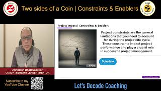 Two Sides of a Coin  Constraints and Enablers [upl. by Nade]