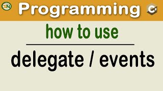 How to use Delegates and Events in C the easy way [upl. by Bowers]