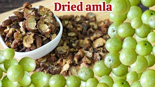 Dry amla  how to dry amla at home  amla supari  dry gooseberry  nellikai  rich in vitamin C [upl. by Faxon786]