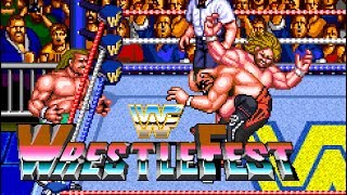 ARCADE 60fps WWF WrestleFest  Ted DiBiaseJake Roberts [upl. by Iem]