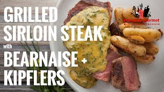 Grilled Sirloin Steak with Bearnaise Sauce and Roasted Kipflers  Everyday Gourmet S6 E63 [upl. by Neeli]