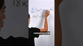 Otro ejercicio para que practiques las derivadas  Derivada de 6x3  4x2  99 [upl. by Annot635]