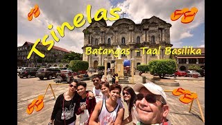 Philippines Roadtrip Batangas Taal Basilika and BOODLE fight [upl. by Elrebmik]