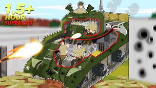 Life Inside The Most Legendary Tanks Cross Sections  Supercut [upl. by Ylelhsa]