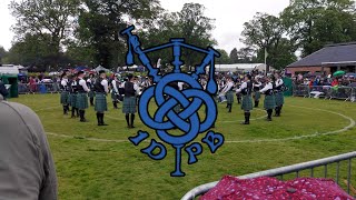 Inveraray and Districts Grade 1 Medley at The Scottish Pipe Band Championships 2023 [upl. by Balliett233]