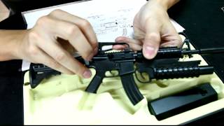 M4 m203 Metal scale model by CRWairsoftcom [upl. by Lacram]