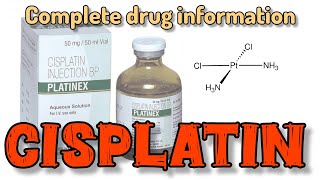 Cisplatin drug information  important points [upl. by Anastice579]